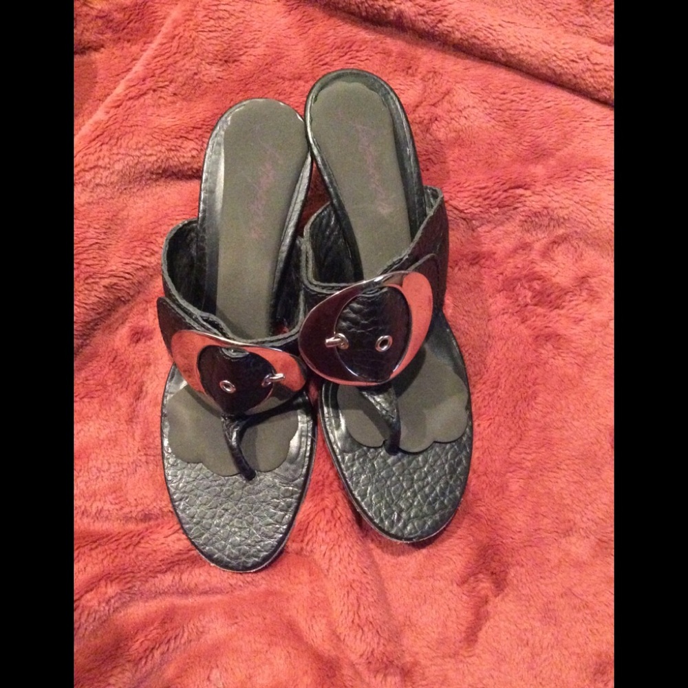 Black sandals (727)